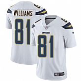 Nike Men & Women & Youth Chargers 81 Mike Williams White NFL Vapor Untouchable Limited Jersey,baseball caps,new era cap wholesale,wholesale hats